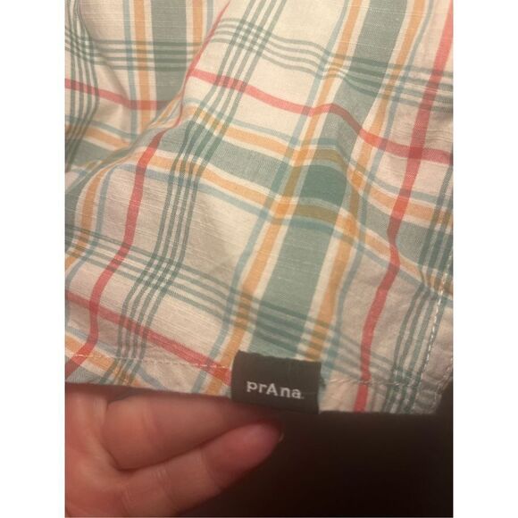 prAna Benton Short-Sleeve Woven Shirt New - Picture 4 of 6